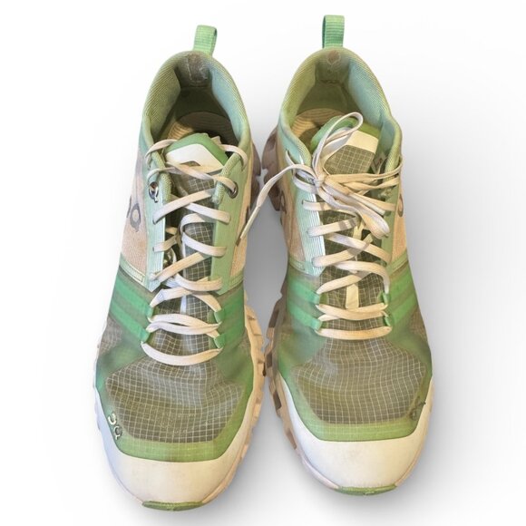ON Cloud X Shift Running Sneakers – White / Matcha – Women’s Size 9 – Good Cond - Picture 2 of 8
